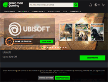 Tablet Screenshot of greenmangaming.com